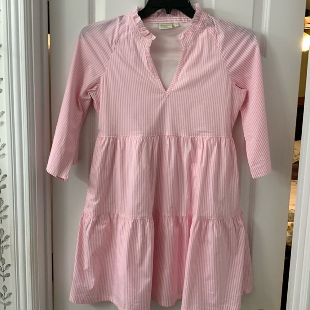 Spartina 449 Size Small NWOT pink and white stripe dress
